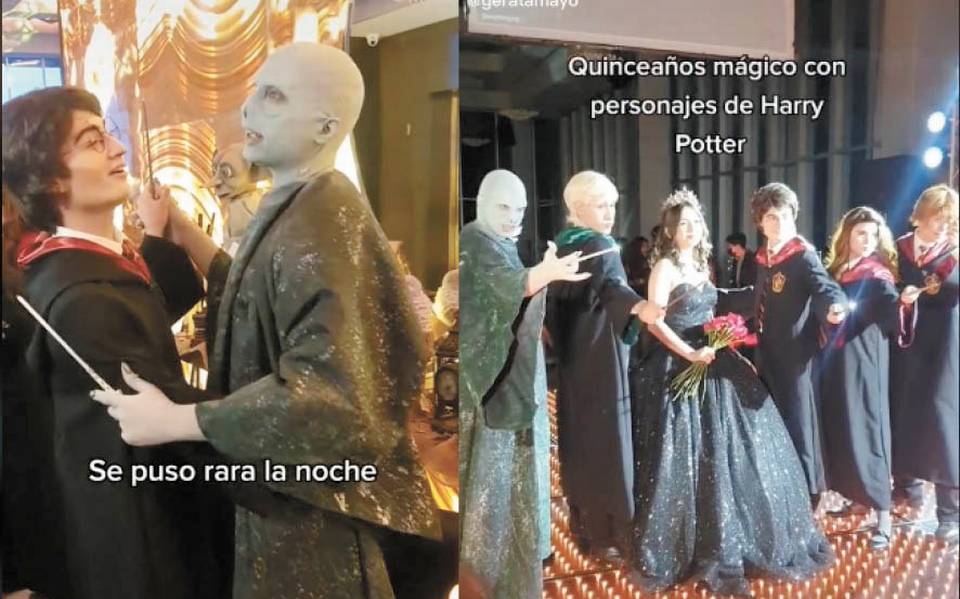  Quinceañera hace fiesta temática de Harry Potter  TikTok Viral