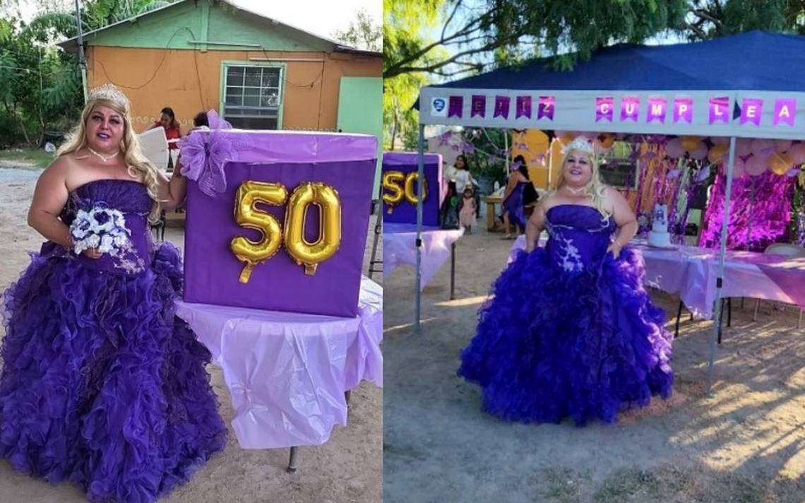 Cumple 50 años y festeja vestida de quinceañera, fue en Matamoros,  Tamaulipas - El Sol de Tampico | Noticias Locales, Policiacas, sobre  México, Tamaulipas y el Mundo