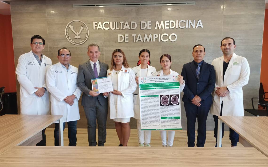 Studenci UAT zajmują trzecie miejsce w Międzynarodowym Kongresie Medycyny – El Sol de Tampico