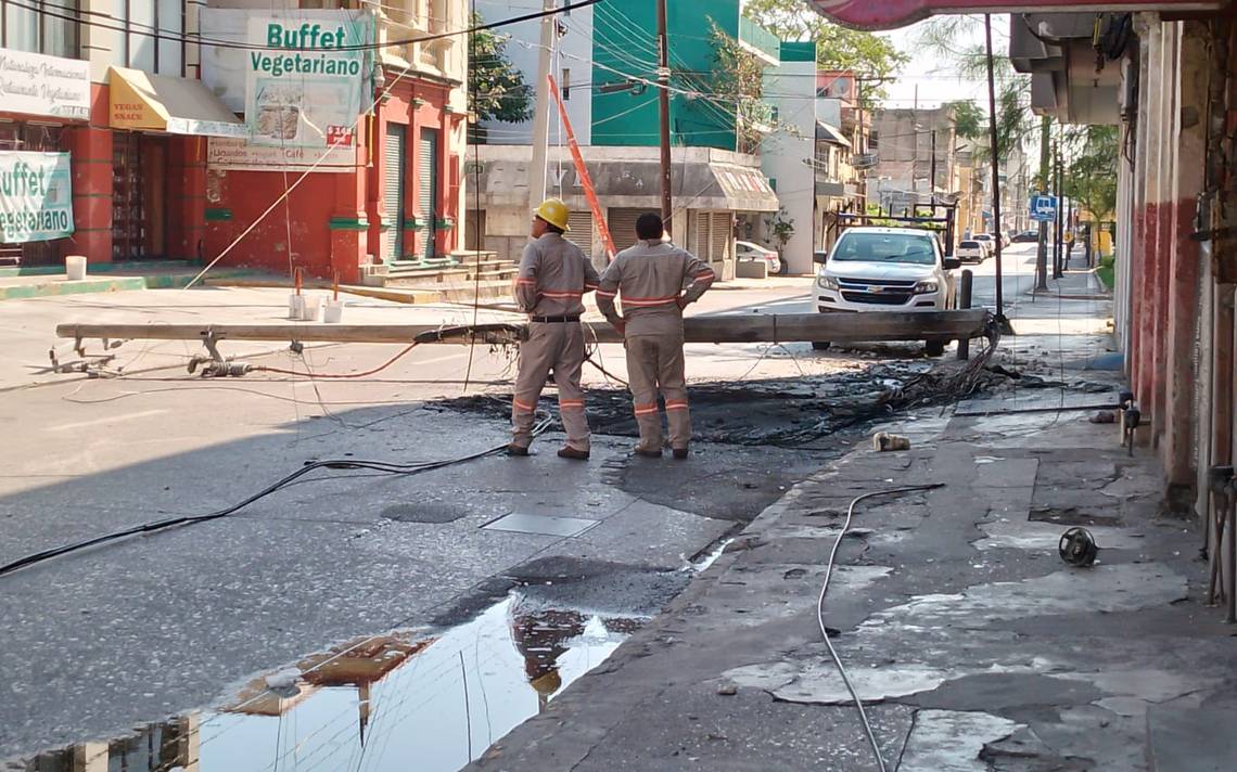 Choque de vehículo deja sin luz zona centro de Tampico - El Sol de Tampico  | Noticias Locales, Policiacas, sobre México, Tamaulipas y el Mundo
